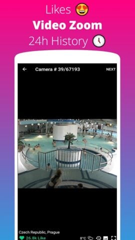 Live Camera — webcams en ligne pour Android