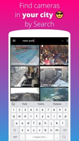 Live Camera — câmeras do Terra para Android