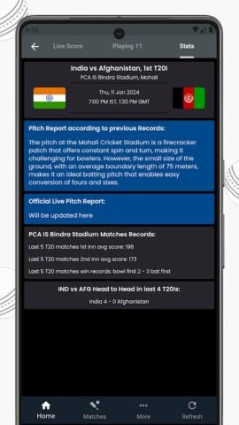 Live Cricket Scorecard 2024 для Android