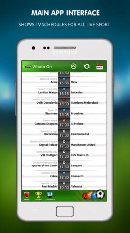 Live Football on TV untuk Android