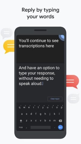 Transcrição instantânea para Android