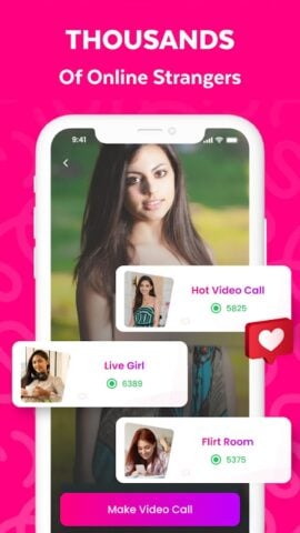 Android 版 Live Video Call Girl Call App
