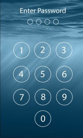 Password tela de bloqueio para Android