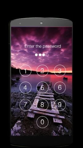 Password tela de bloqueio para Android