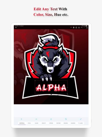 Logo Esport Maker For Gaming สำหรับ iOS