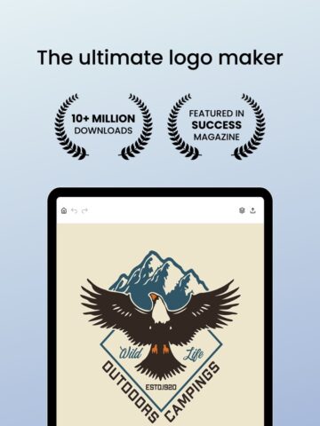 iOS용 로고 만들기, 그래픽 디자인, 로고 메이커