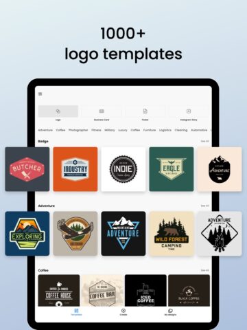 Logo maker, crea loghi, design per iOS