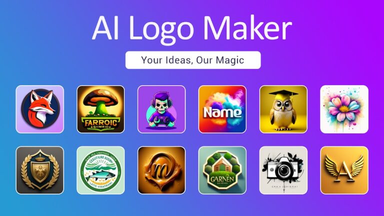 Criar logo AI Logotipo design para Android