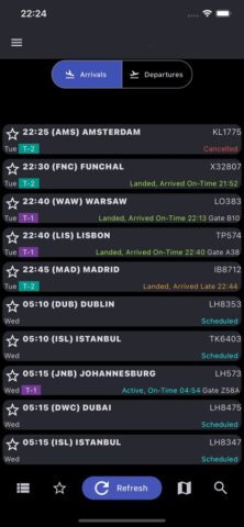 London Stansted Airport для iOS — скриншот 2