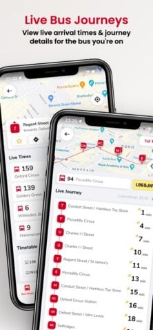 London & UK Live Bus Countdown per iOS