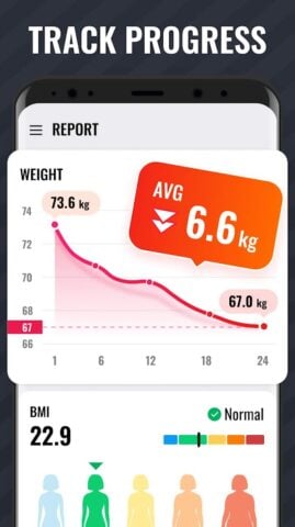 تطبيق خسارة الوزن للسيدات لنظام Android