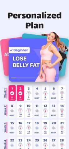 Frauen Fitness zum Abnehmen für iOS