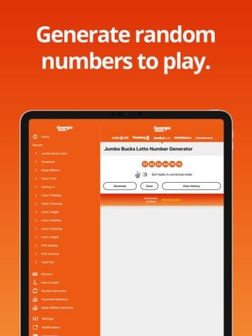 Lottery Results Georgia pour iOS