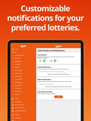 Lottery Results Georgia untuk iOS