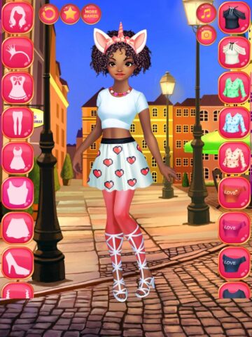 Cinta Game Baju Anak Perempuan untuk iOS
