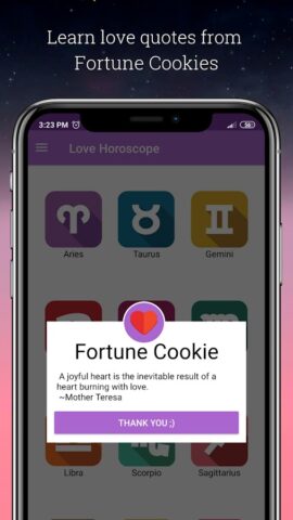 Horoscope d’Amour en Français pour Android