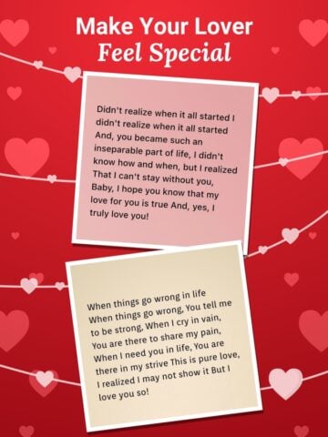 iOS 用 Love Letter, Messages & Quotes