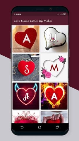 Love Name Letter DP Maker 2024 for Android
