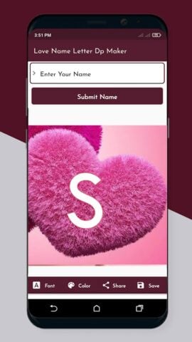 Love Name Letter DP Maker 2024 для Android