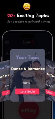 Android용 재미있는 커플 게임 – Lovify