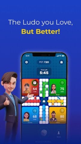 Android 版 Play Ludo Game Online Win Cash