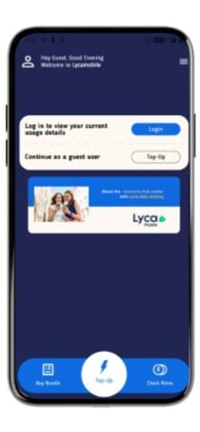 Android 用 Lycamobile