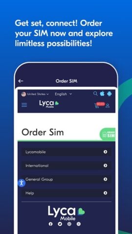 Lycamobile USA لنظام Android