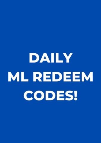 ML Redeem Codes für Android