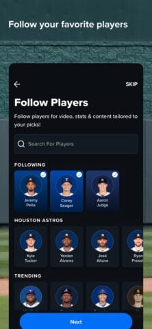 MLB cho iOS