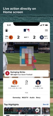MLB cho iOS