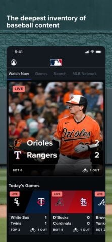 MLB per iOS