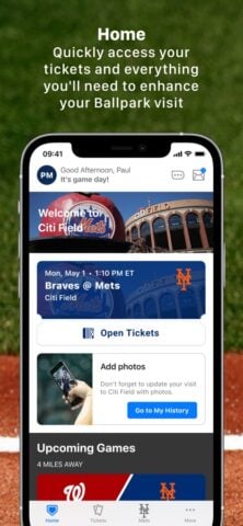 iOS 版 MLB Ballpark