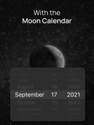 iOS 用 MOON – Current Moon Phase