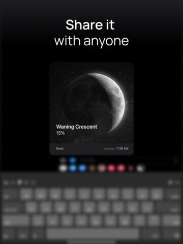 iOS 版 MOON – Current Moon Phase