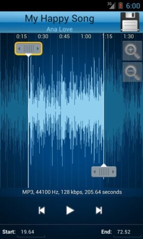 MP3 Cutter and Ringtone Maker para Android