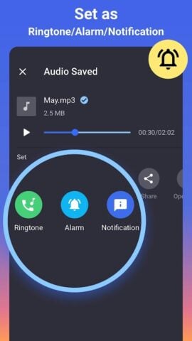 Android için MP3 kesici, müzik kesici