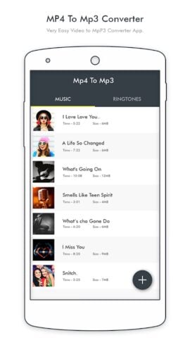 MP4 to MP3 Converter لنظام Android