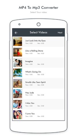 Android 用 MP4 to MP3 Converter