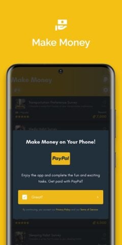 Real Cash: ứng dụng kiếm tiền cho Android