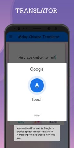 Malay – Chinese Translator pour Android