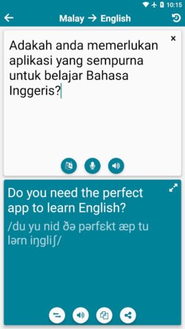 Malay – English pour Android