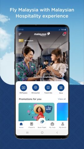Android 版 Malaysia Airlines