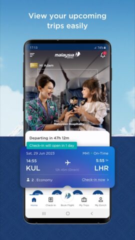 Android 用 Malaysia Airlines