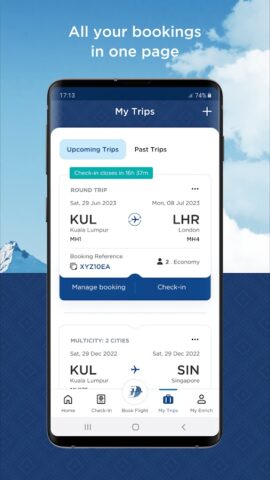 Android için Malaysia Airlines