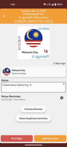 Malaysia Calendar – Calendar2U pour Android