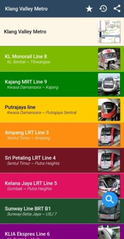 Android için Malaysia Metro (Offline)
