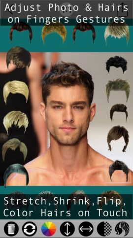 Male Hair Photo Editor – Macho pour iOS