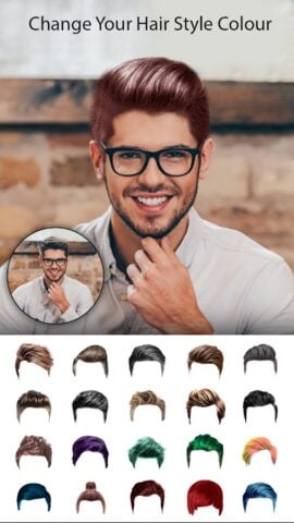 Android için Man Photo Editor : Man Hair st