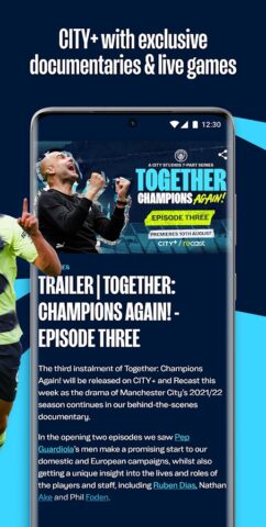 Manchester City Official App cho Android