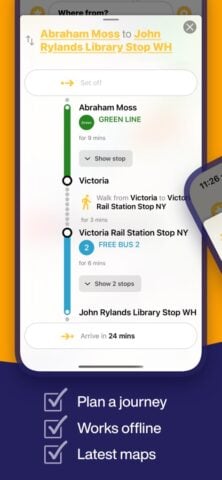 Manchester Metro untuk iOS